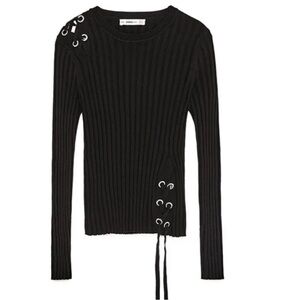 Zara Knit ribbed sweater